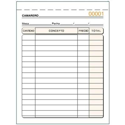 Factuurboek 10,5 x 15 cm (5 Stuks)