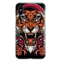 Tiger and Rattlesnakes: iPhone XS Max Volledig Geprint Hoesje