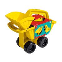 Hape zandbak monster voertuig duo