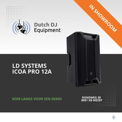 LD Systems ICOA Pro 12A Coaxiale Actieve 12 inch Speaker