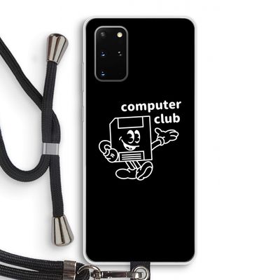 Floppyhead: Samsung Galaxy S20 Plus Transparant Hoesje met koord