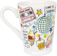Blond Amsterdam xl mok aardewerk cheers to 18 years 10x12.5cm multi