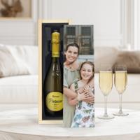 Wijn in bedrukte kist - Riondo Prosecco Spumante