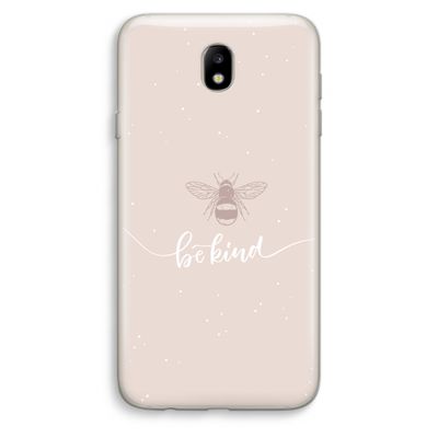 Be(e) kind: Samsung Galaxy J7 (2017) Transparant Hoesje