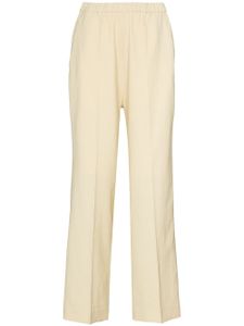 GIA STUDIOS pantalon à coupe ample - Jaune