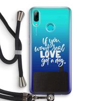 Partner in crime: Huawei P Smart (2019) Transparant Hoesje met koord