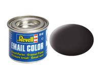 Revell Tar black, mat RAL 9021 14 ml-tin schaalmodel onderdeel en -accessoire Verf - thumbnail