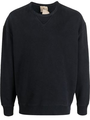 Ten C sweat en coton à patch logo - Noir