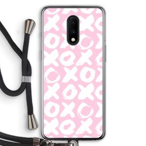 XOXO: OnePlus 7 Transparant Hoesje met koord