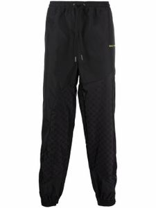 Daily Paper pantalon de jogging Luke à logo - Noir