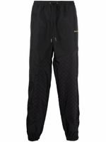 Daily Paper pantalon de jogging Luke à logo - Noir