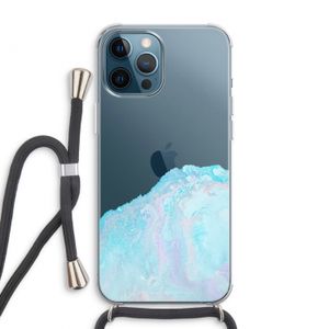 Fantasie pastel: iPhone 12 Pro Max Transparant Hoesje met koord