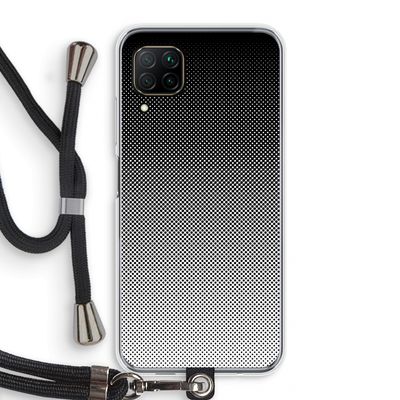 Musketon Halftone: Huawei P40 Lite Transparant Hoesje met koord