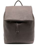 Marsèll sac à dos en cuir à logo embossé - Gris - thumbnail