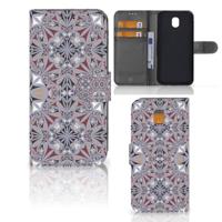 Samsung Galaxy J5 2017 | Bookcase | Flower Tiles