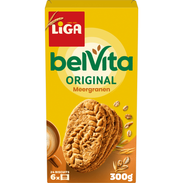 LiGA BelVita Meergranen Koekjes 6 x 4 Stuks 300g bij Jumbo