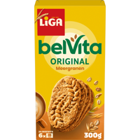 LiGA BelVita Meergranen Koekjes 6 x 4 Stuks 300g bij Jumbo