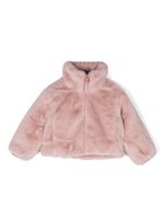 Save The Duck Kids veste réversible en fourrure artificielle - Rose