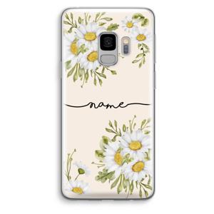 Daisies: Samsung Galaxy S9 Transparant Hoesje