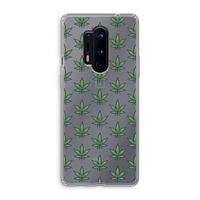 Weed: OnePlus 8 Pro Transparant Hoesje
