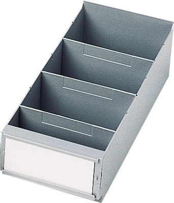 LA-KA-PE Etiket | wit voor stellingbak | B. 160 mm | 25 stuks - 001600025 001600025