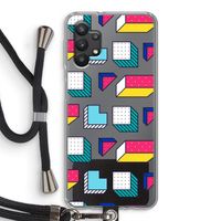 8-bit N°7: Samsung Galaxy A32 5G Transparant Hoesje met koord