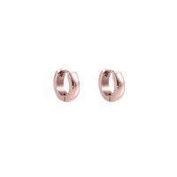 Go Dutch Label Brede Creolen 1cm Rosé Goud
