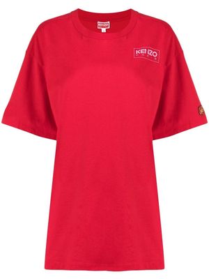 Kenzo t-shirt à logo imprimé - Rouge