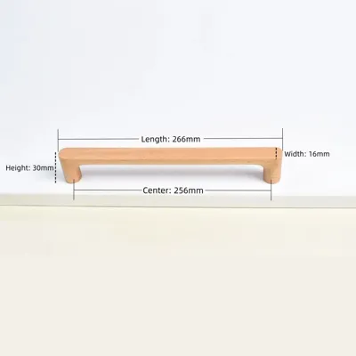 Houten Meubelknop - Beuken- of Walnoothout | Schattig Design | Inclusief Schroeven