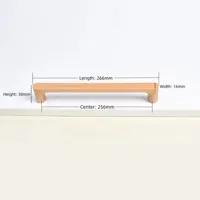 Houten Meubelknop - Beuken- of Walnoothout | Schattig Design | Inclusief Schroeven