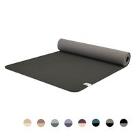 Love Generation Superior TPE Eco Yoga Mat - 6mm - Beautiful Black - thumbnail