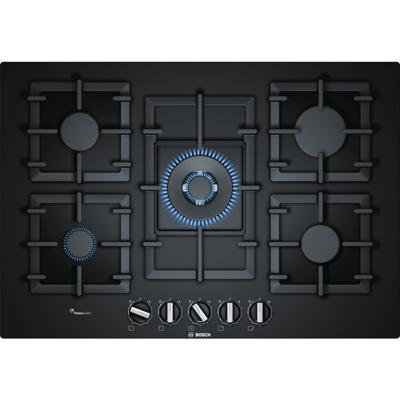Bosch Serie 6 PPQ7A6B90 kookplaat Zwart Ingebouwd Gaskookplaat 5 zone(s)