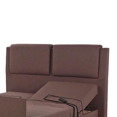 Boxspring hoofdbord Lund tweepersoons 135 cm hoog