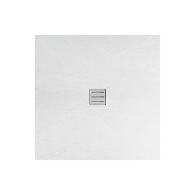Douchebak BWS Ilonda Vierkant Acryl 80x80 cm Mat Wit Boss & Wessing