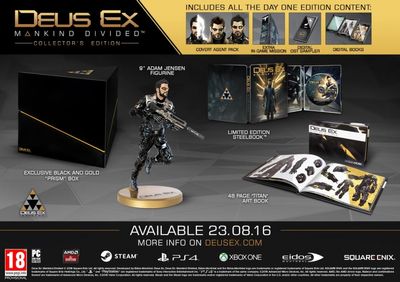 Deus Ex Mankind Divided Collector's Edition