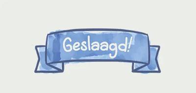 'Geslaagd - Bloemenkaartje' kopen? | FOR YOU GIFTS