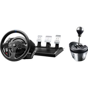 Thrustmaster T300 RS GT Edition + TH8A Add-On Shifter Bundel stuur Pc, PlayStation 3, PlayStation 4, PlayStation 5