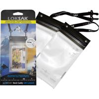Loksak Aphone Caddy Met Lanyard Opbergzak Wit One Size