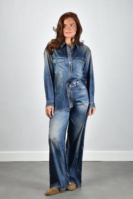 Golden Goose broek GWP02528.P002406.50100 blue