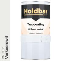 Holdbar Trapcoating Verkeerswit (RAL 9016) 1 kg