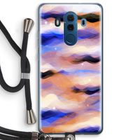 Donkere Wolken: Huawei Mate 10 Pro Transparant Hoesje met koord