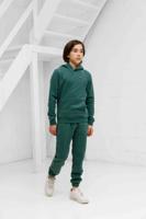 Black Bananas Cruise Trainingspak Kids Groen - Maat 128 - Kleur: Groen | Soccerfanshop