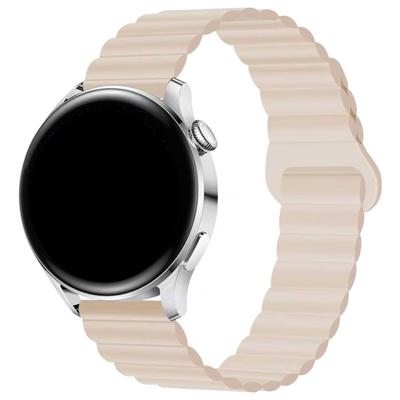 Samsung Galaxy Watch 4 Classic Magnetische Siliconen Band - Sterrenlicht
