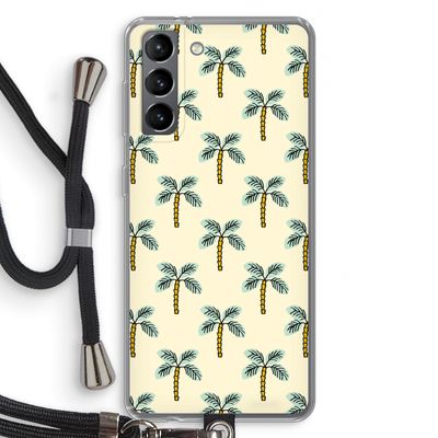 Paradise: Samsung Galaxy S21 Transparant Hoesje met koord