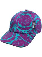 Versace casquette à fleurs - Bleu Versace casquette à fleurs - Bleu