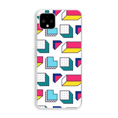 8-bit N°7: Pixel 4 XL Transparant Hoesje