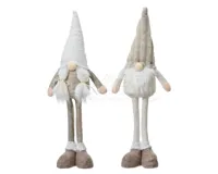 Kerstpop Gnoom Staand Beige 50cm Assorti 1st
