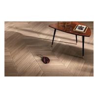 FAP Ceramiche Fapnest Vloer- en wandtegel | 7.5x45 cm | Houtlook | Mat Bruin