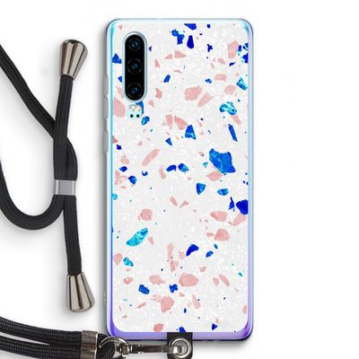 Terrazzo N°6: Huawei P30 Transparant Hoesje met koord
