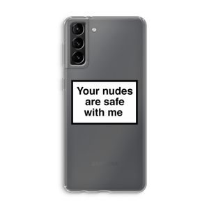 Safe with me: Samsung Galaxy S21 Plus Transparant Hoesje
